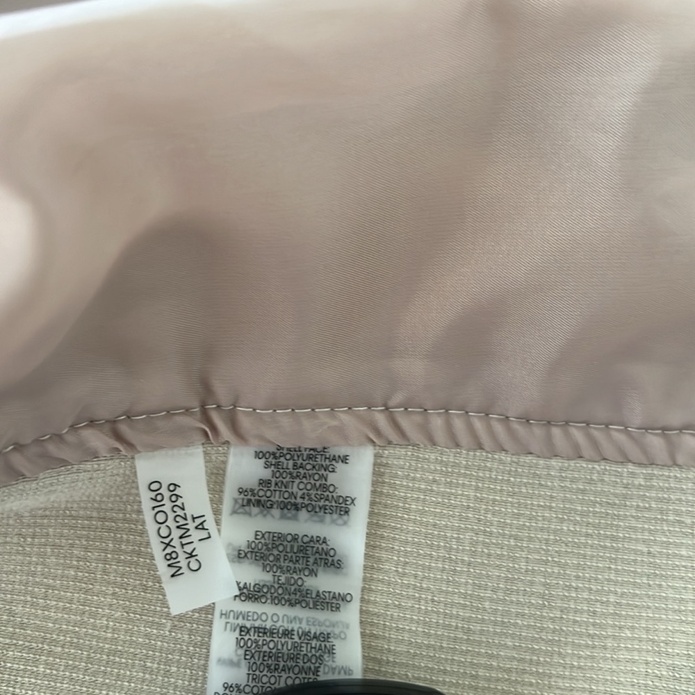 Calvin Klein Jacket with Gold Zipper Detail - Picture 7 of 7